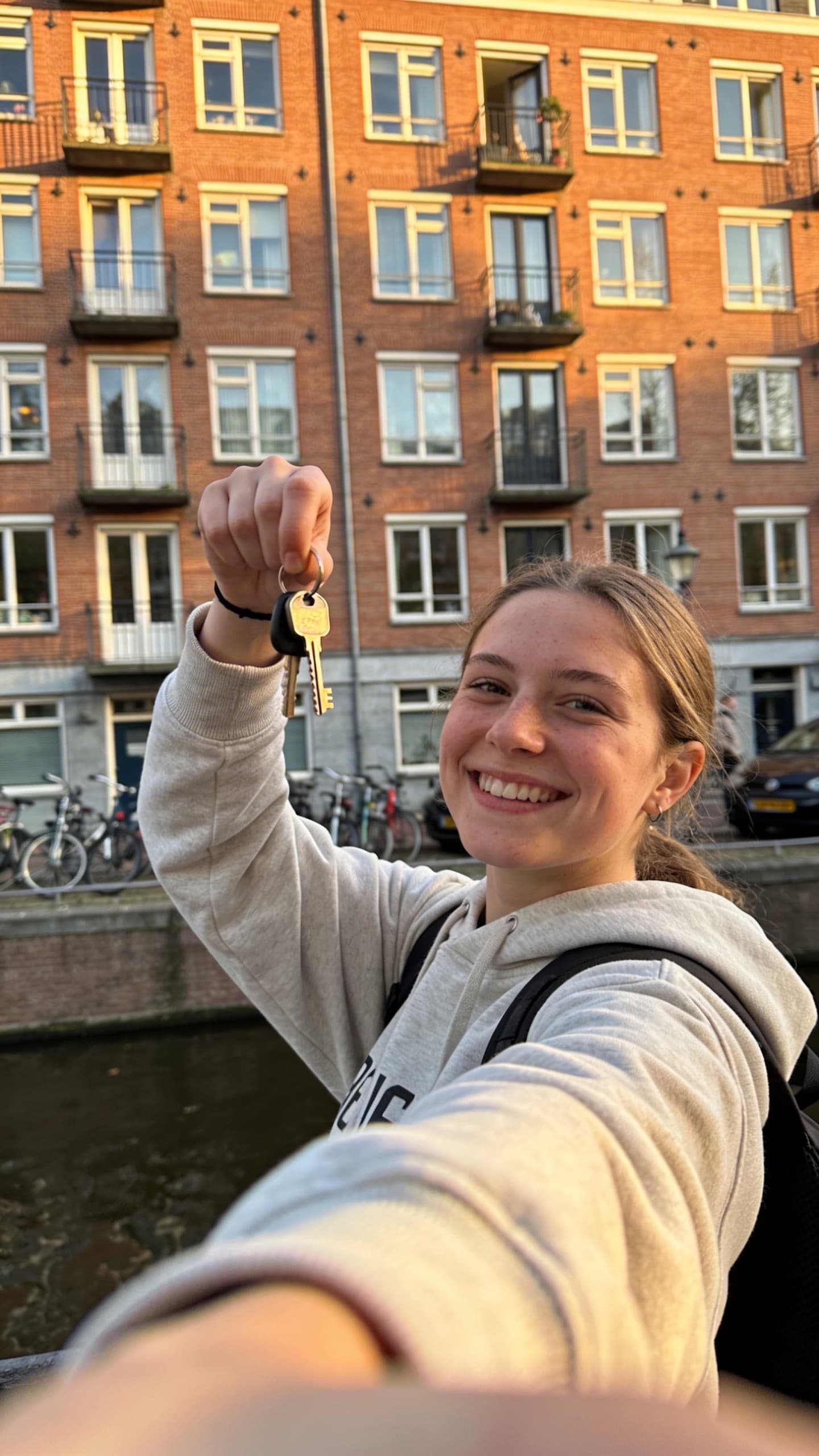 Student who found a room through Socials