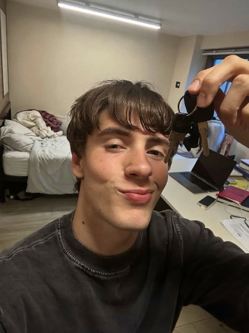 Student found a home